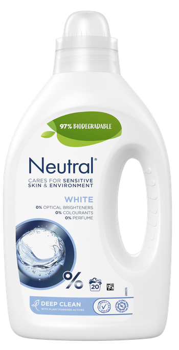 NEUTRAL White šķidrais veļas mazgāšanas līdzeklis, 1000 ml - 1