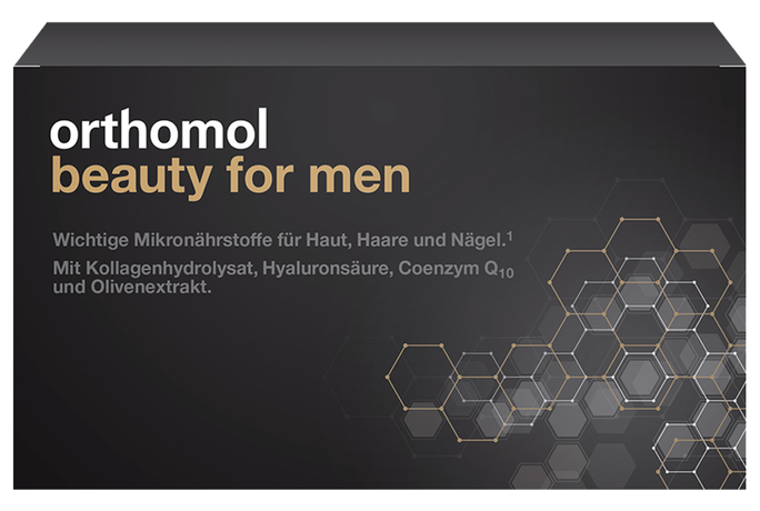 ORTHOMOL Beauty for Men pudelīte, 30 gab. - 1