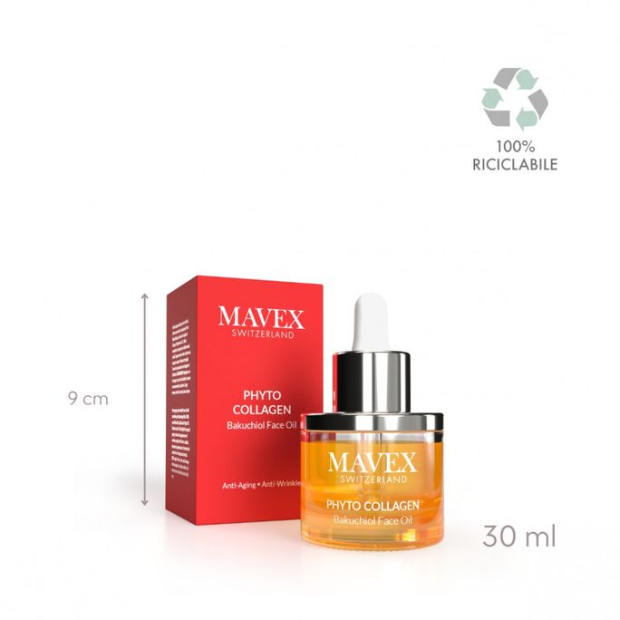 MAVEX Phyto Collagen Bakuchiol sejas eļļa, 30 ml - 4