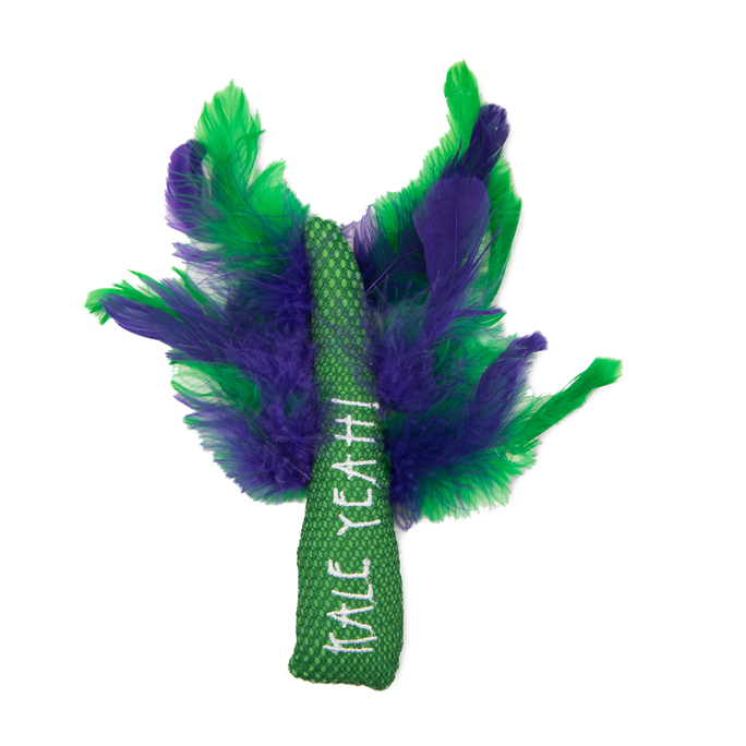 PETSTAGES Krazy Kale, Zaļa rotaļlieta, 1 gab. - 1
