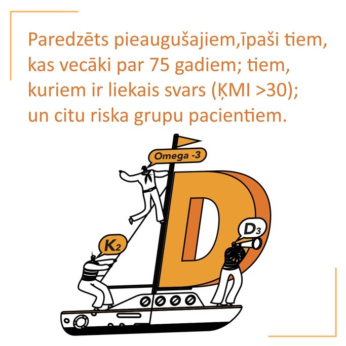 OLIDETRIM  4000 D3+K2 Omega 3 kapsulas, 30 gab. - 4