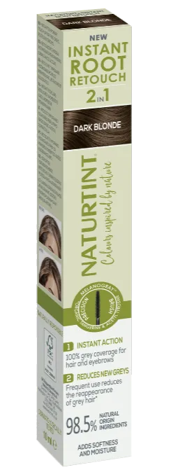 NATURTINT Root and brow mascara - Dark Blonde matu krāsa, 10 ml - 1
