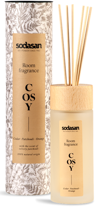 SODASAN Cosy, Ciedra, Pačūlijas, Apelsīna Un Eikalipta Aromāts mājas aromāts, 200 ml - 1