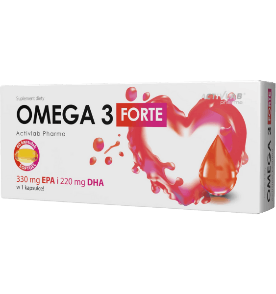ACTIVLAB Omega Forte kapsulės, 60 vnt. - 1