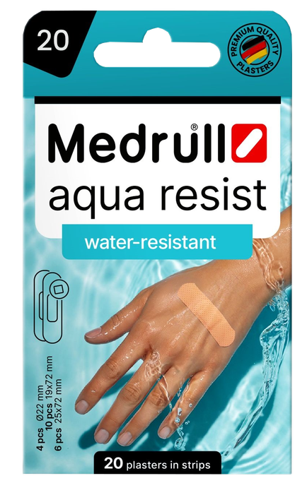 MEDRULL Aqua Resist plāksteri, 20 gab. - 1