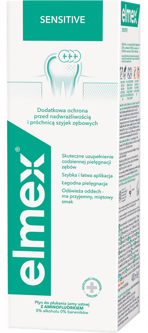 ELMEX Sensitive mutes skalojamais līdzeklis, 400 ml - 1