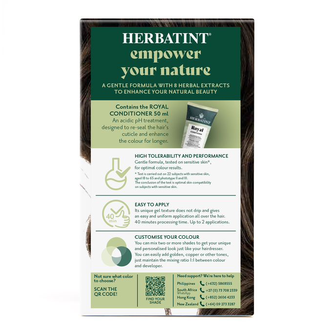 HERBATINT 4N Chestnut matu krāsa, 170 ml - 5