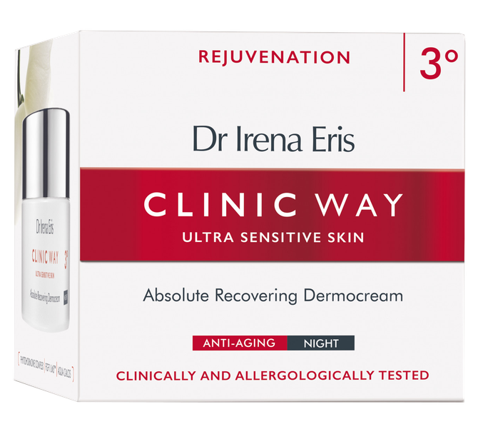 CLINIC WAY 3 Rejuvenation nakts sejas krēms, 50 ml - 2
