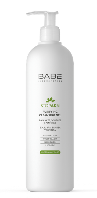 BABE AKN Purifying Cleansing attīrošs gels, 400 ml - 1
