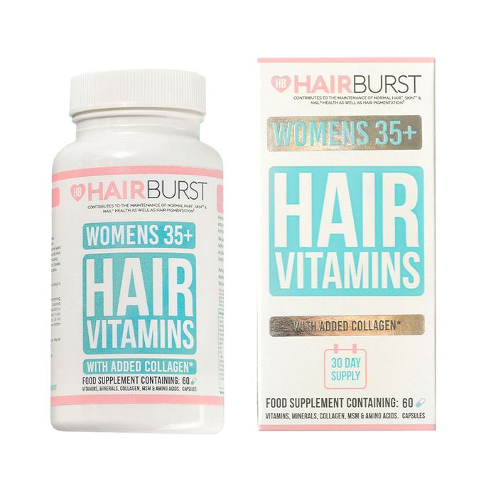 HAIRBURST Hair Vitamins For 35+ kapsulės, 60 vnt. - 2