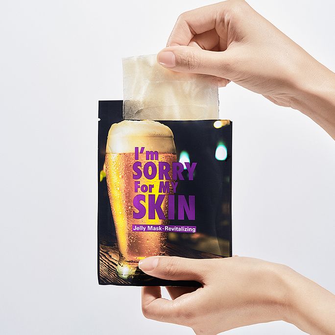 I'M SORRY FOR MY SKIN energizuojanti, pavargusiai odai skirta veido kaukė, 33 ml - 2