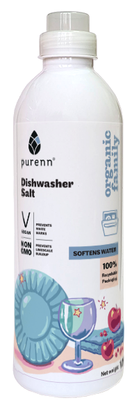 PURENN Dishwasher Salt trauku mazgājamajām mašīnām, 1.2 kg - 1