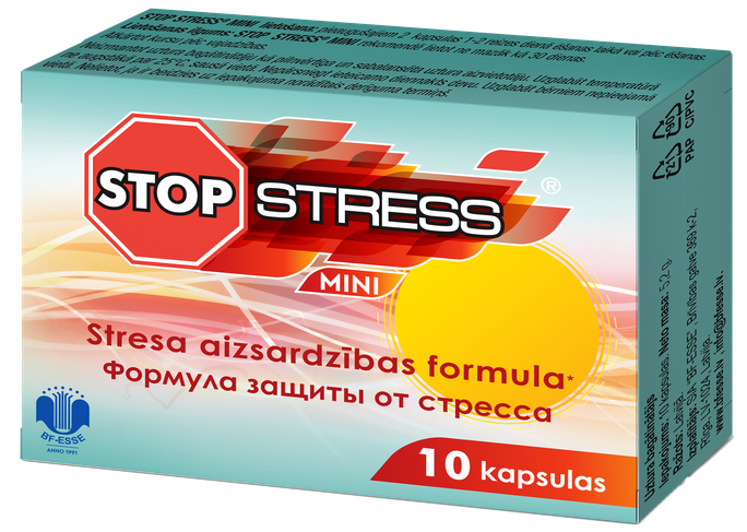 STOP STRESS Mini kapsulas, 10 gab. - 1