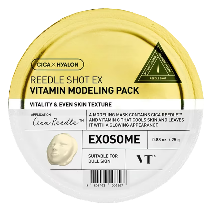 VT COSMETICS Reedle Shot EX Vitamin Modeling Pack sejas maska, 25 g - 1