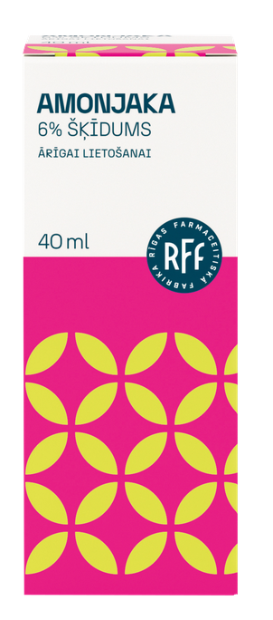 RFF Amonjaka 6% šķīdums, 40 ml - 1