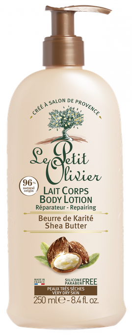LE PETIT OLIVIER Shea Butter ķermeņa losjons, 250 ml - 1