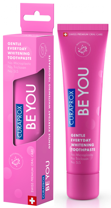 CURAPROX  BE YOU arbūza - balinoša zobu pasta, 60 ml - 2