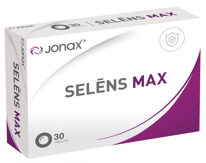 JONAX Selēns Max tabletes, 30 gab. - 1