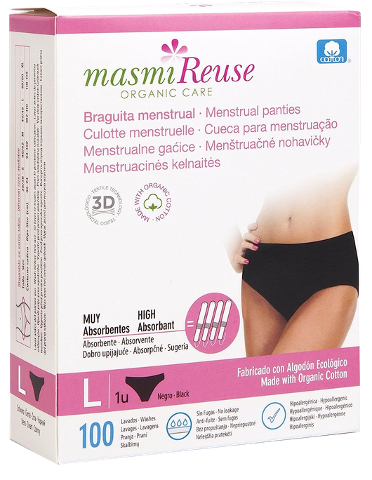 MASMI L menstruālās biksītes, 1 gab. - 1