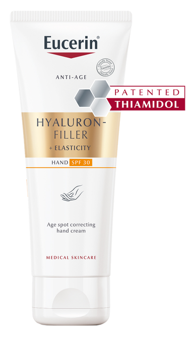 EUCERIN Hyaluron-Filler + Elasticity Age Spot Correcting SPF 30 roku krēms, 75 ml - 1