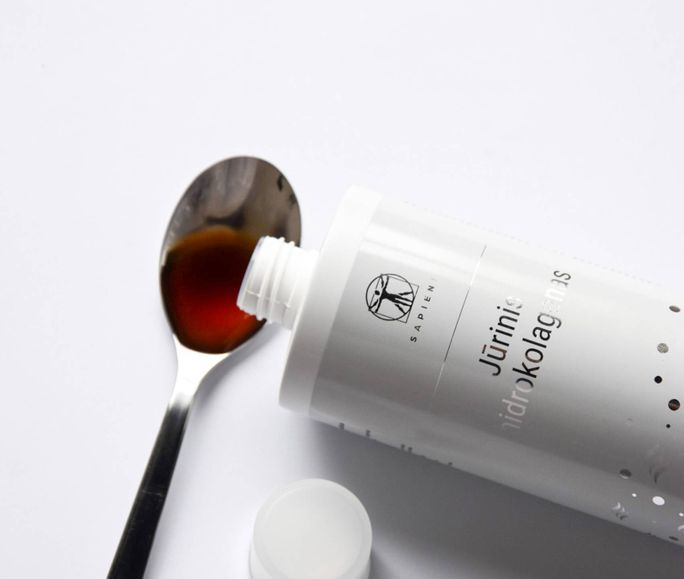 SAPIENS jūrinis hidrokolagenas skystis, 500 ml - 4