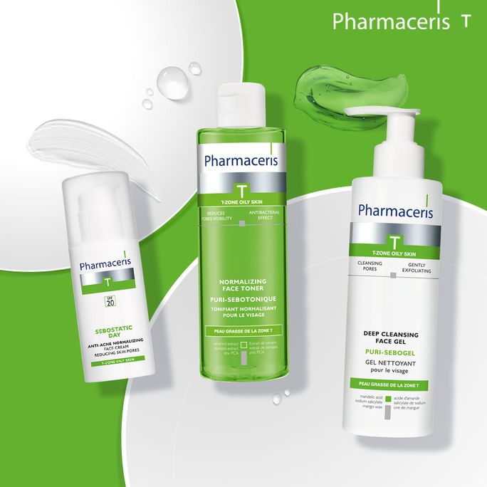PHARMACERIS Puri-Sebogel attīroša želeja, 190 ml - 3