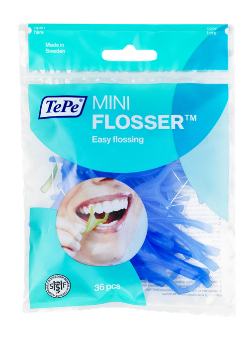 TEPE Mini Flosser zobu starpu tīrītājs, 36 gab. - 1