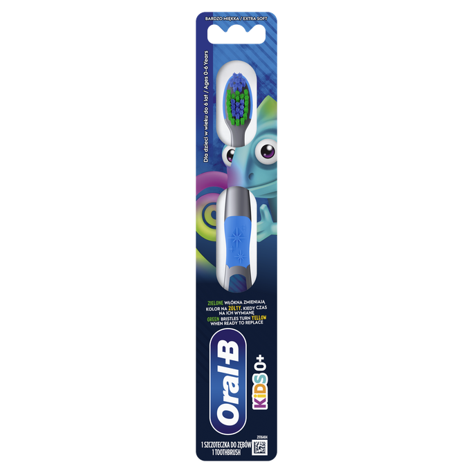 ORAL-B Kids 0-6y, Extra soft zobu birste, 1 gab. - 1