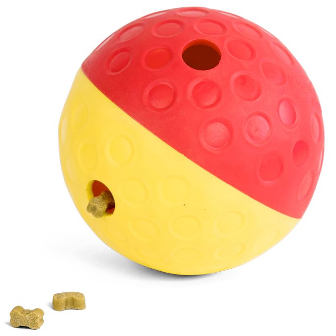 OUTWARD HOUND Treat Tumble, raudonas, L žaislas, 1 vnt. - 1