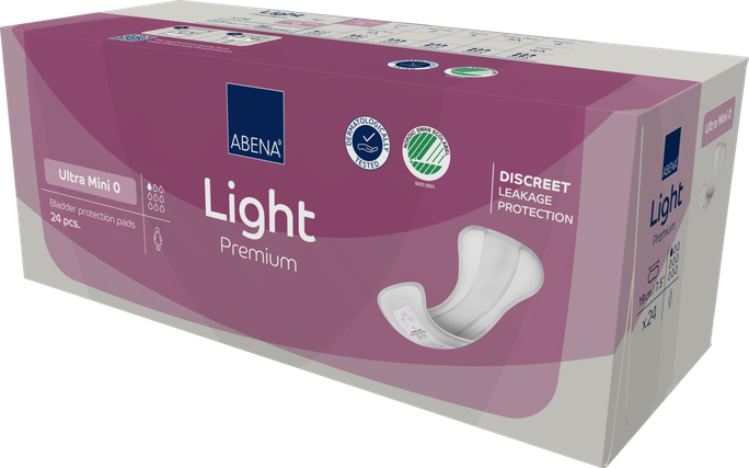 ABENA Light Ultra Mini Premium uroloģiskie ieliktņi, 24 gab. - 1