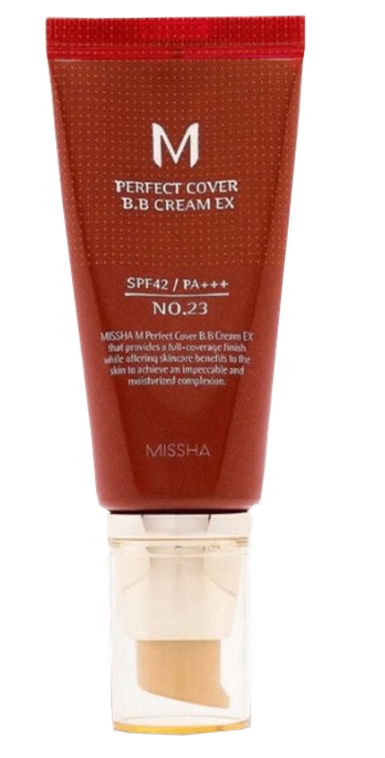 MISSHA M Perfect Cover BB SPF42 NO.23 Natural Beige sejas krēms, 50 ml - 1