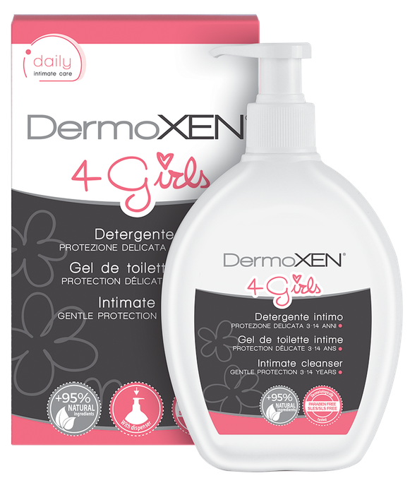 DERMOXEN 4 Girls intīmās kopšanas želeja, 200 ml - 1
