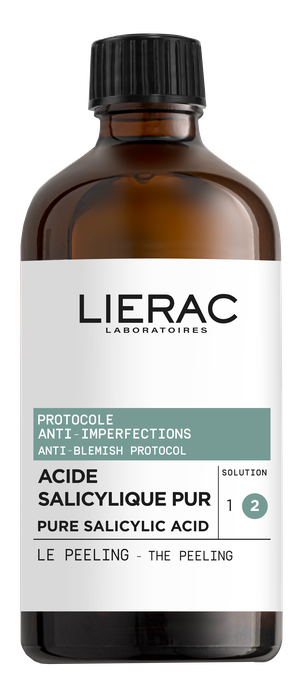 LIERAC Anti-Blemish, mišriai ir riebiai odai su netobulumais valiklis, 100 ml - 1