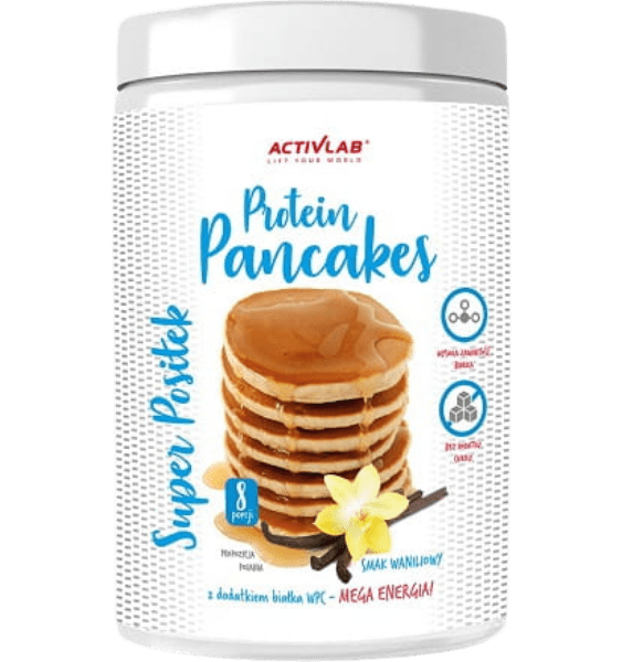 ACTIVLAB Super Snack Protein Pancakes Vanilla, vanilės skonio mišinys, 400 g - 1