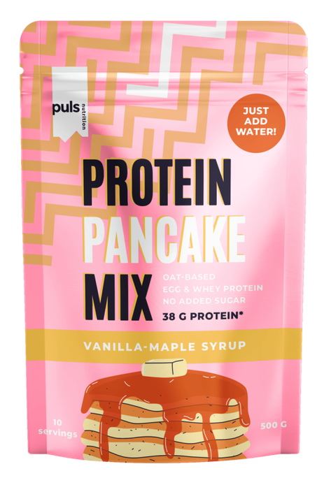 PULS NUTRITION Protein Pancake Vanilla-Maple Syrup maisījums, 500 g - 1