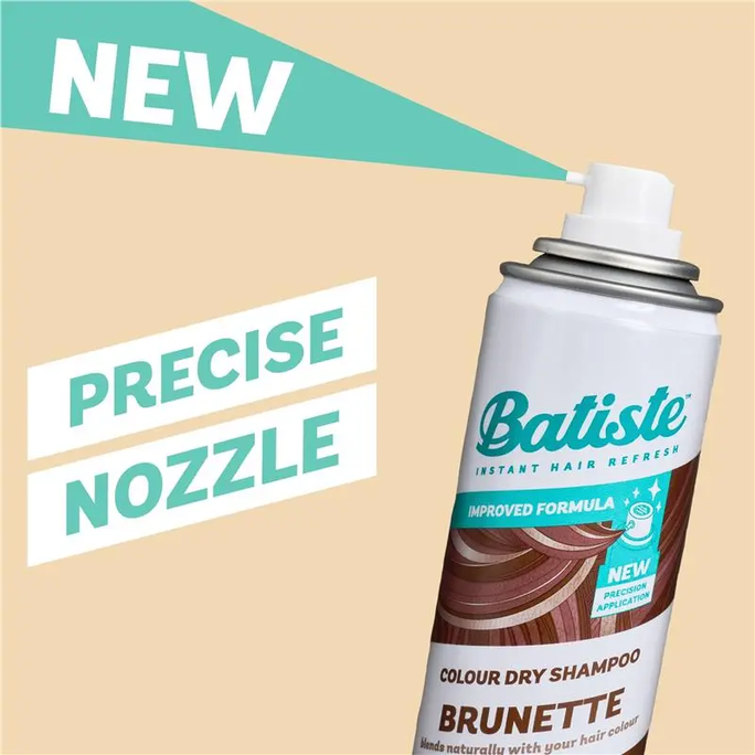 BATISTE Medium & Brunette sausas šampūnas, 200 ml - 3