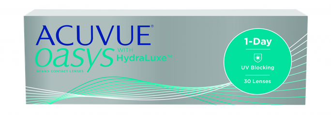 ACUVUE Oasys 1-Day BC 8,5/-2,50 kontaktlēcas, 30 gab. - 1