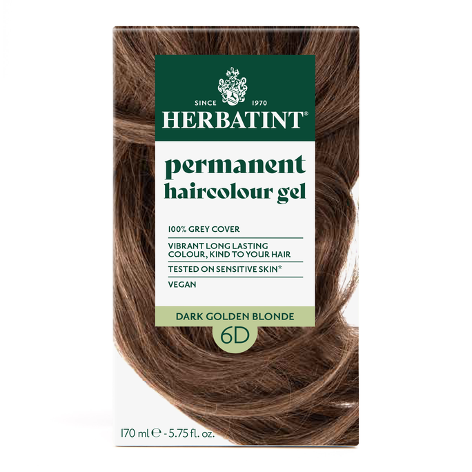 HERBATINT 6D Dark Golden Blonde matu krāsa, 170 ml - 2
