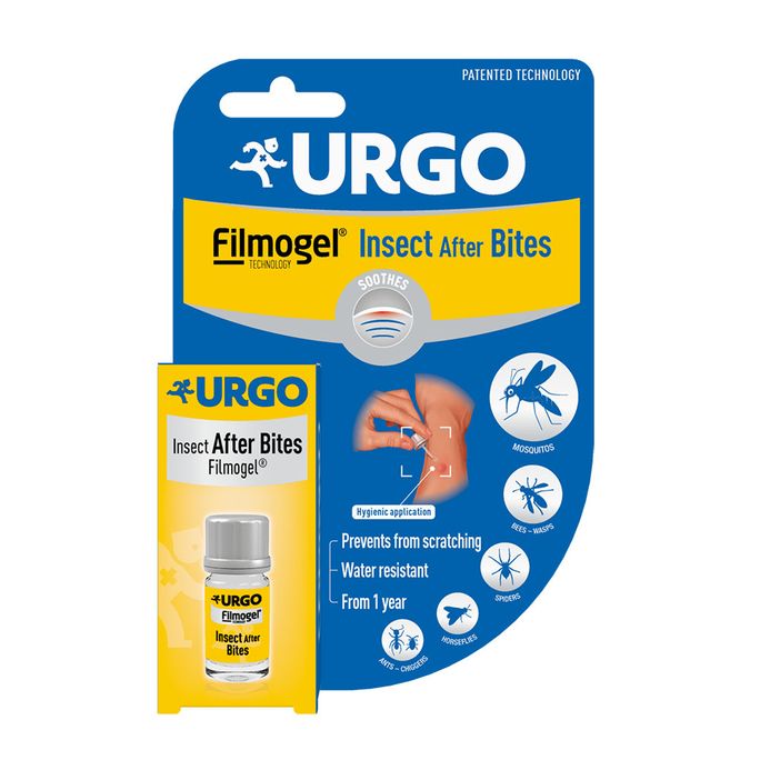 URGO FILMOGEL Pēc Insektu Kodumiem šķīdums, 3.25 ml - 2