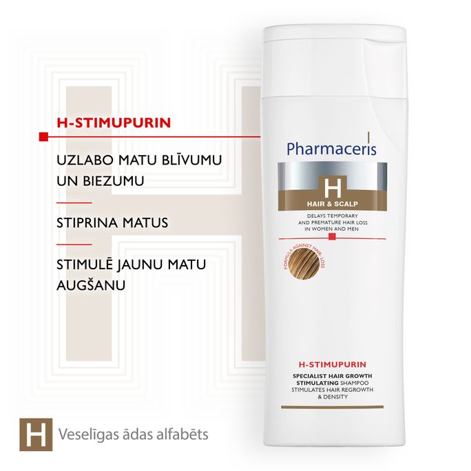 PHARMACERIS H-STIMUPURIN šampūns, 250 ml - 4