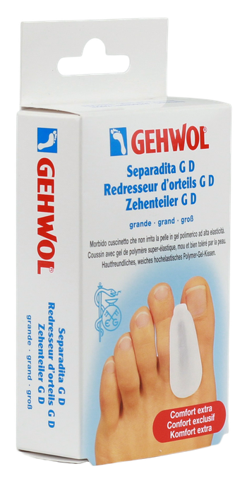 GEHWOL P-Gel Zehensteiler GD pirkstu starplikas, 3 gab. - 1