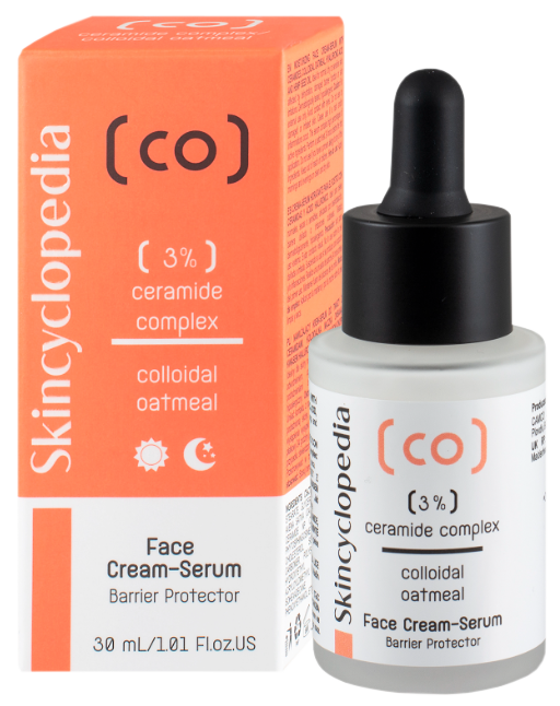 SKINCYCLOPEDIA 3% Ceramide Complex and Colloidal Oatmeal sejas krēms, 30 ml - 1