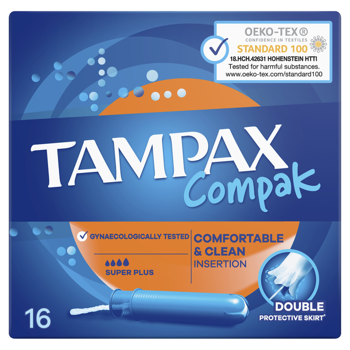 TAMPAX Compak Super Plus tamponi, 16 gab. - 1