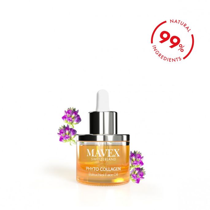 MAVEX Phyto Collagen Bakuchiol sejas eļļa, 30 ml - 2