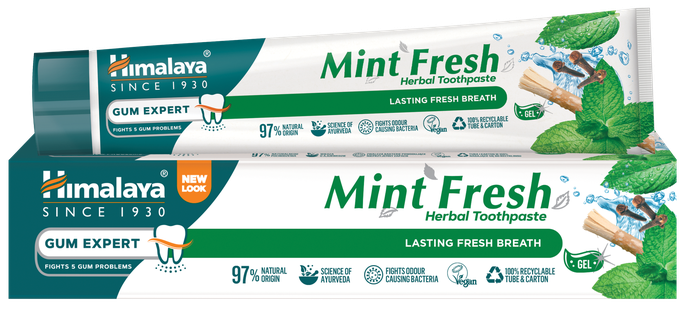 HIMALAYA Herbals Mint zobu pasta, 75 ml - 1