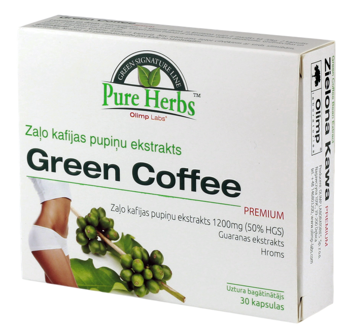 OLIMP LABS Green Coffee Premium kapsulas, 30 gab. - 1