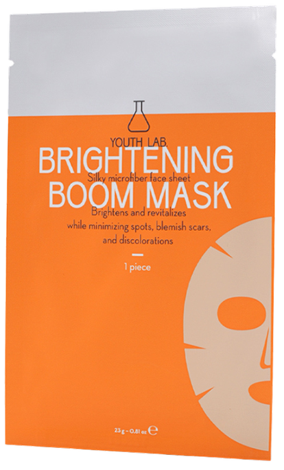 YOUTH LAB Brightening Vit-C auduma sejas maska, 1 gab. - 1