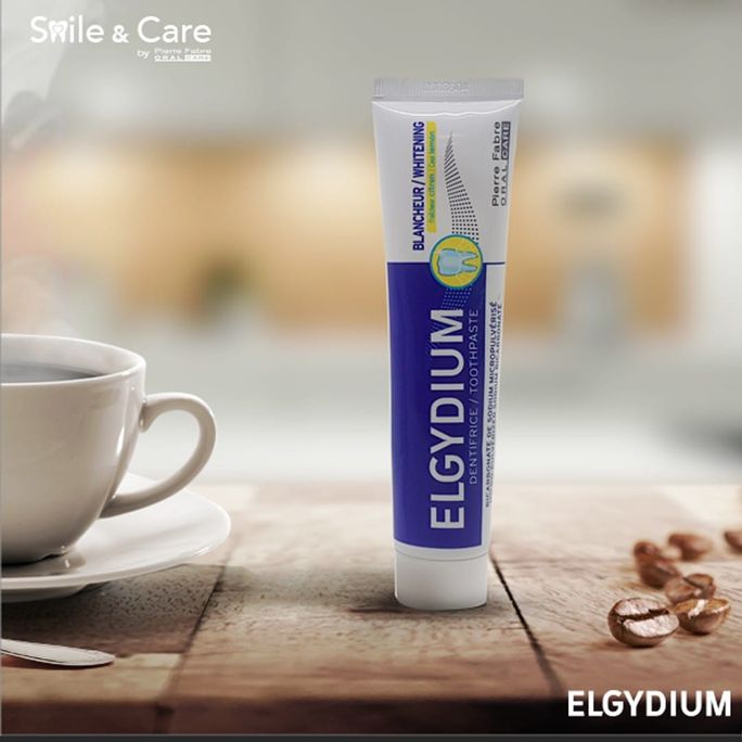 ELGYDIUM Whitening Cool Lemon zobu pasta, 75 ml - 2