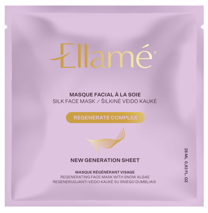 ELLAME Regenerate Complex Silk auduma sejas maska, 1 gab. - 1