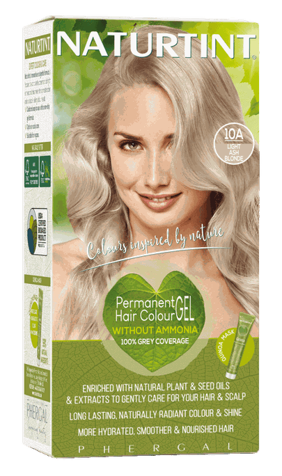 NATURTINT Without Ammonia Light Ash Blonde 10A matu krāsa, 1 gab. - 1